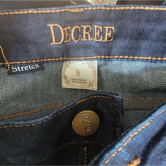 Decree denim Strech legging  sz 9 - Picture 7 of 7